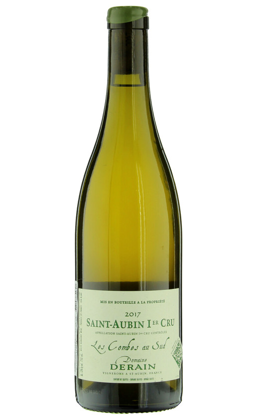 Wine Domaine Derain Saint Aubin Premier Cru Les Combes Au Sud 2017
