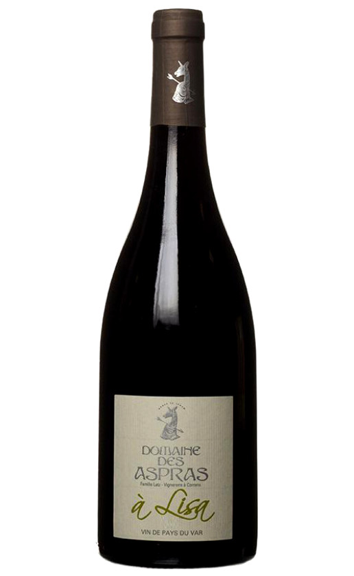 Wine Domaine Des Aspras A Lisa Cotes De Provence 2015