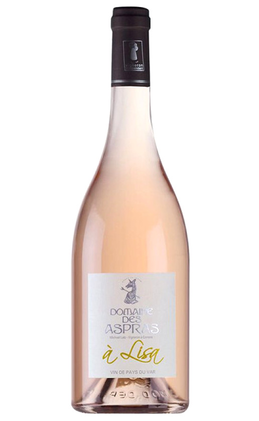 Вино Domaine des Aspras A Lisa Rose Cotes de Provence 2018