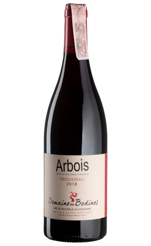 Вино Domaine des Bodines Trousseau Arbois 2018