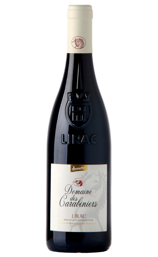 Wine Domaine Des Carabiniers Lirac Rouge 2016