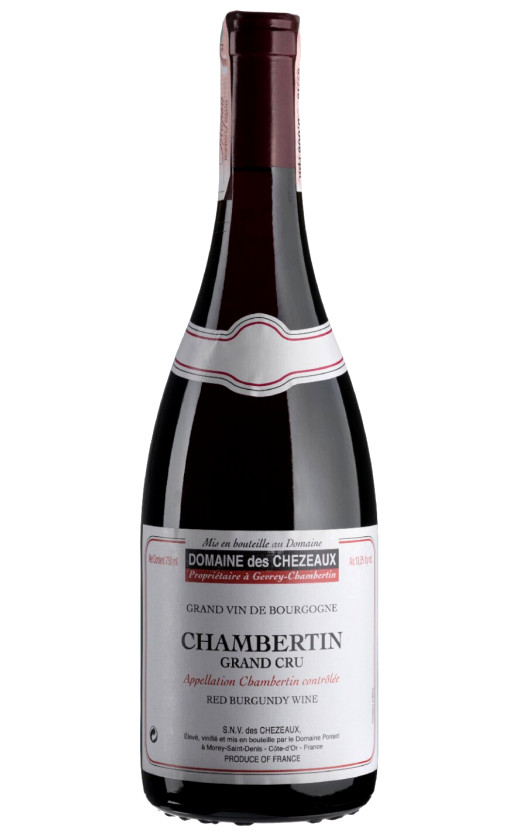 Wine Domaine Des Chezeaux Chambertin Grand Cru 2016