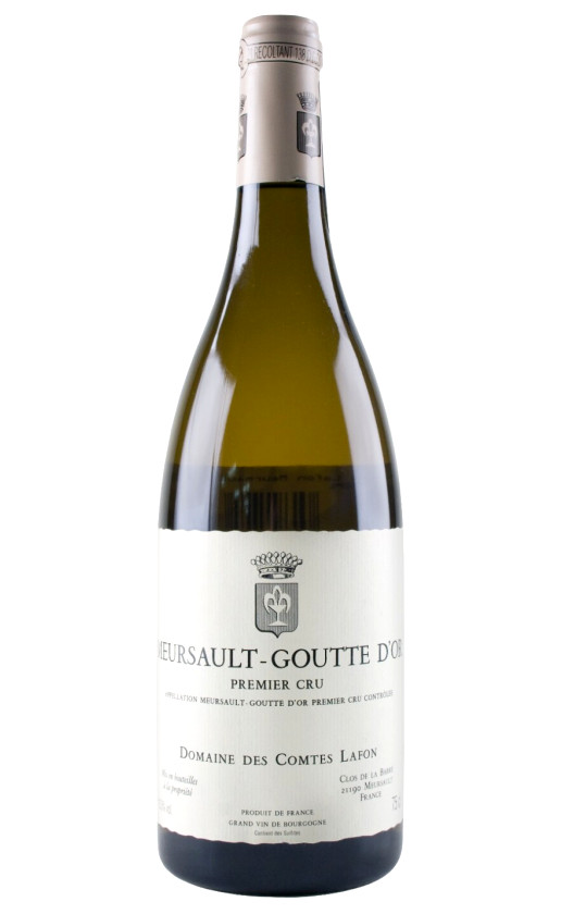 Вино Domaine des Comtes Lafon Meursault-Gouttes d'Or 1-er Cru 2012
