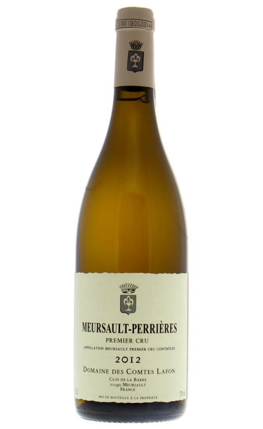 Вино Domaine des Comtes Lafon Meursault-Perrieres 1-er Cru 2012