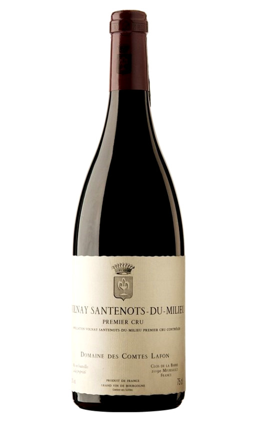 Вино Domaine des Comtes Lafon Volnay Santenots-du-Milieu 1-er Cru 2008