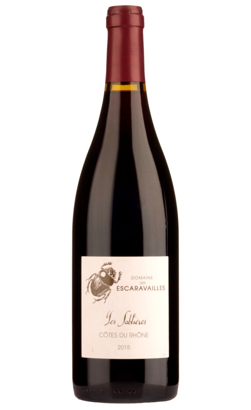 Wine Domaine Des Escaravailles Les Sabliers Cotes Du Rhone 2015