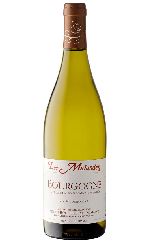 Вино Domaine des Malandes Bourgogne 2017