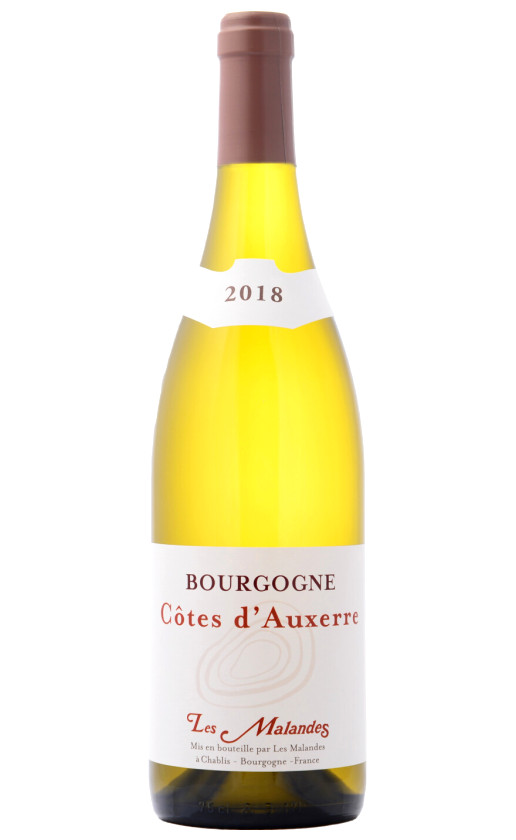 Вино Domaine des Malandes Bourgogne Cote d'Auxerre Les Malandes 2018