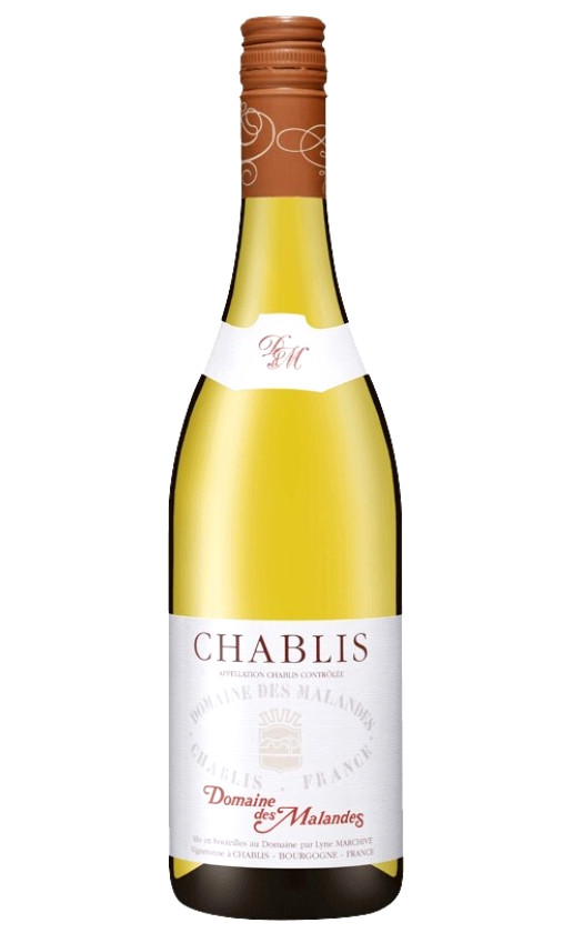 Вино Domaine des Malandes Chablis 2020