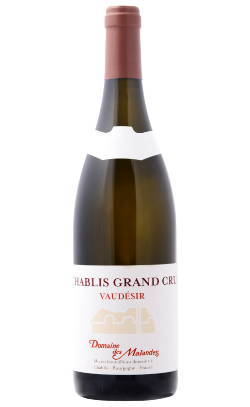 Вино Domaine des Malandes Chablis Grand Cru Vaudesir 2019