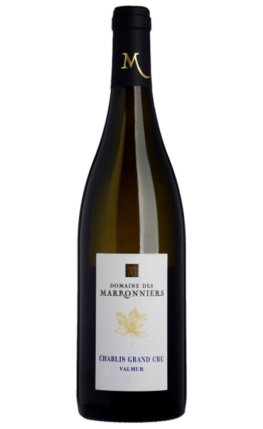 Wine Domaine Des Marronniers Chablis Grand Cru Valmur 2013