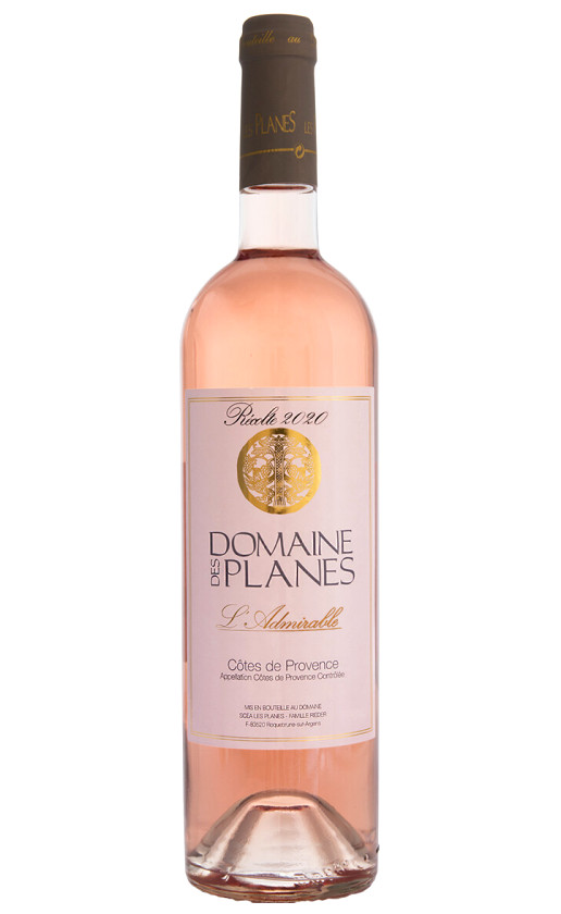 Wine Domaine Des Planes Cuvee Ladmirable Cotes De Provence 2020