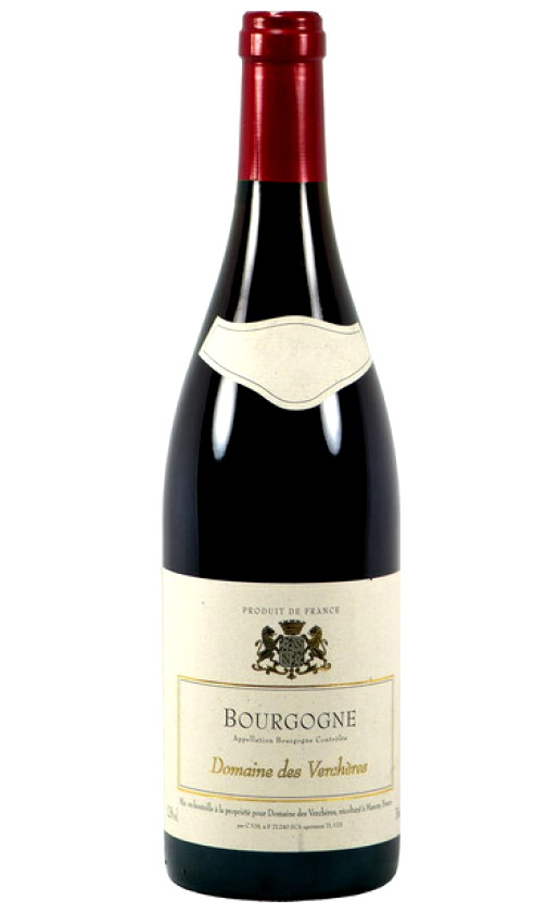 Вино Domaine des Vercheres Bourgogne Rouge 2007
