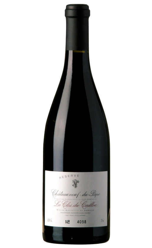Wine Domaine Du Caillou Chateauneuf Du Pape La Reserve Rouge 2011
