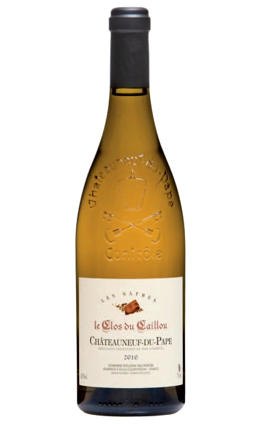 Вино Domaine du Caillou Les Safres Chateauneuf-du-Pape Blanc 2010