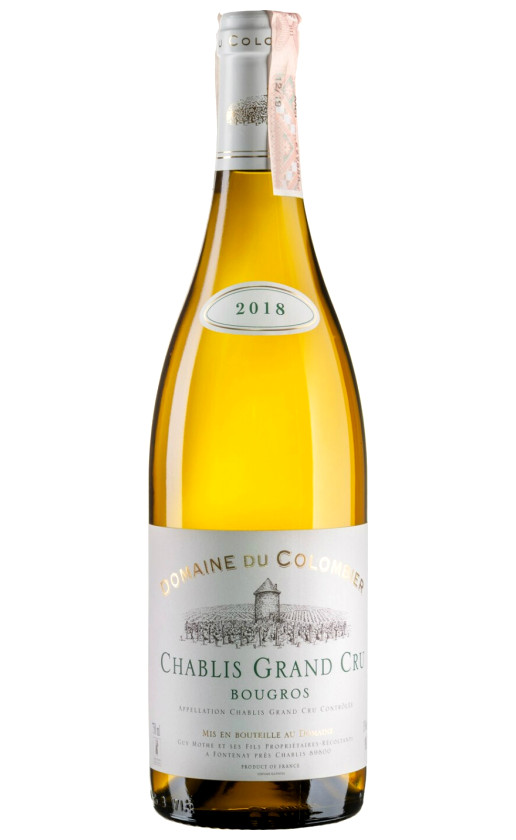Вино Domaine Du Colombier Chablis Grand Cru Bougros 2018
