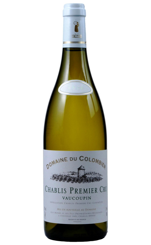 Wine Domaine Du Colombier Chablis Premier Cru Vaucoupin 2017