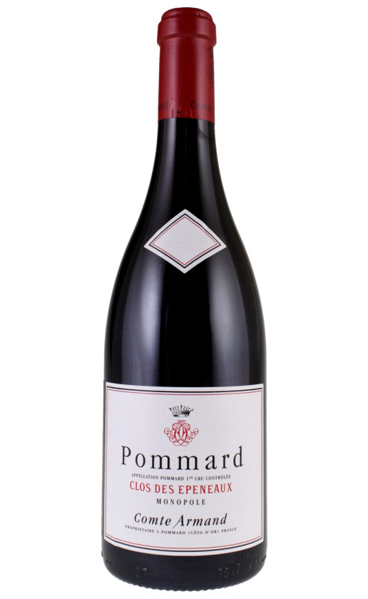 Wine Domaine Du Comte Armand Pommard Premier Cru Clos Des Epeneaux 2015
