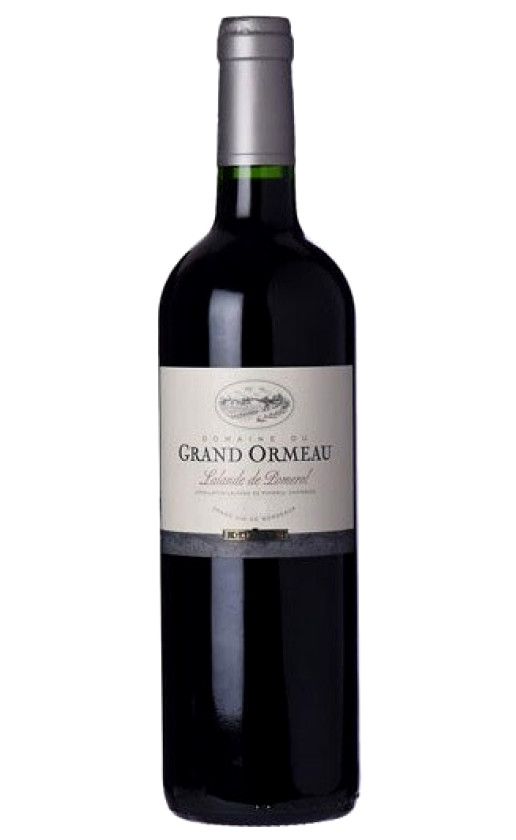 Wine Domaine Du Grand Ormeau Lalande De Pomerol 2014