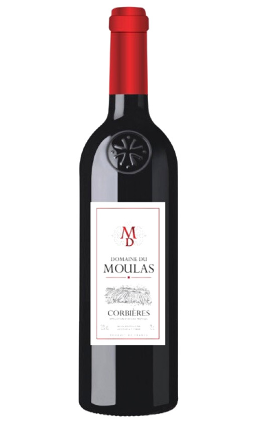 Вино Domaine du Moulas Corbieres 2017