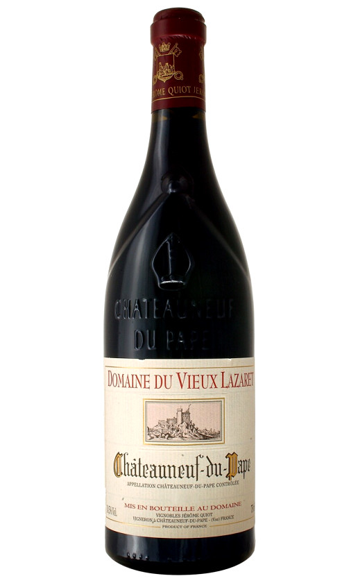 Вино Domaine du Vieux Lazaret Chateauneuf-du-Pape Rouge 2005