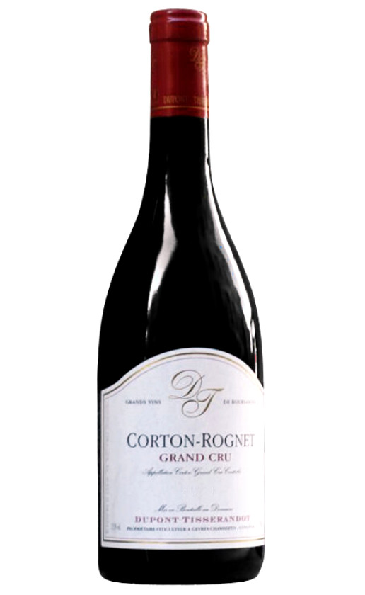 Wine Domaine Dupont Tisserandot Corton Rognet Grand Cru 2008