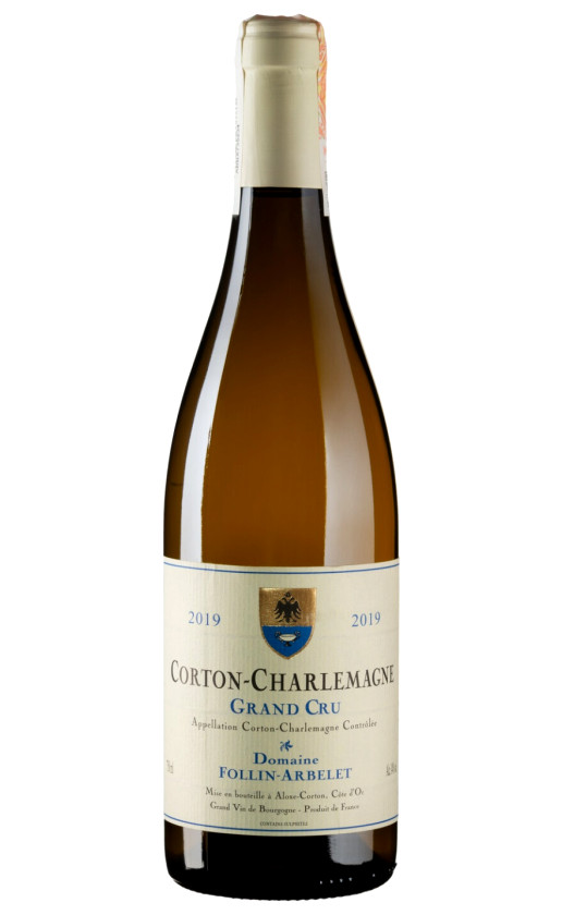 Вино Domaine Follin-Arbelet Corton-Charlemagne Grand Cru 2019