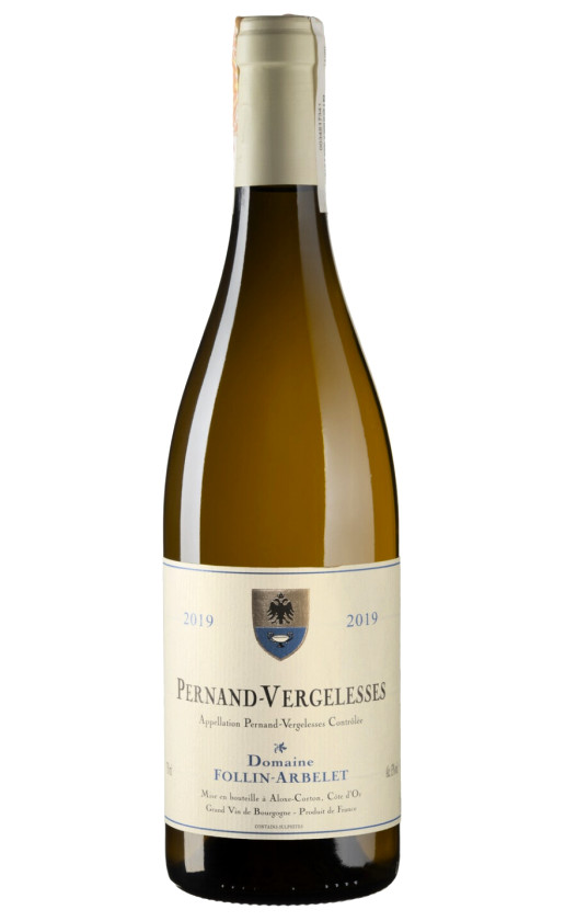 Wine Domaine Follin Arbelet Pernand Vergelesses Blanc 2019