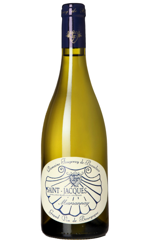 Вино Domaine Fougeray de Beauclair Saint-Jacques Blanc Marsannay 2017