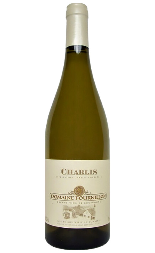 Wine Domaine Fournillon Chablis Aoc 2017