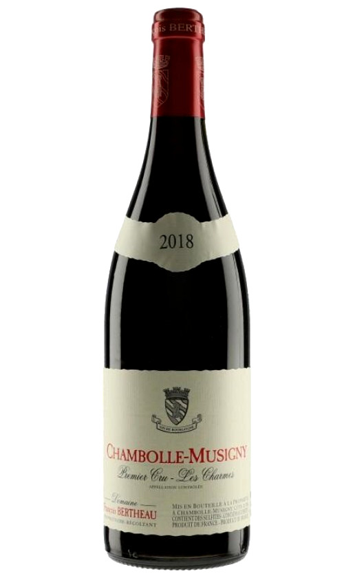 Вино Domaine Francois Bertheau Chambolle-Musigny Premier Cru Les Charmes 2018