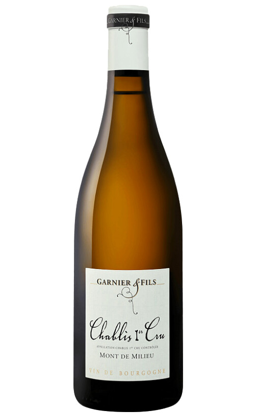 Вино Domaine Garnier Fils Chablis Premier Cru Mont de Milieu 2018
