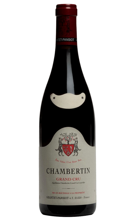Wine Domaine Geantet Pansiot Chambertin Grand Cru 2017