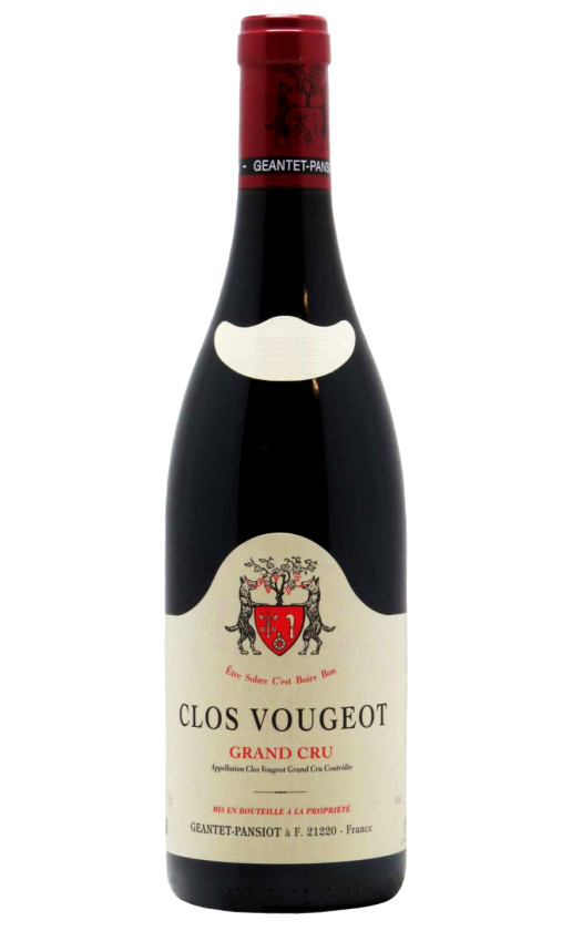 Wine Domaine Geantet Pansiot Clos Vougeot Grand Cru 2017