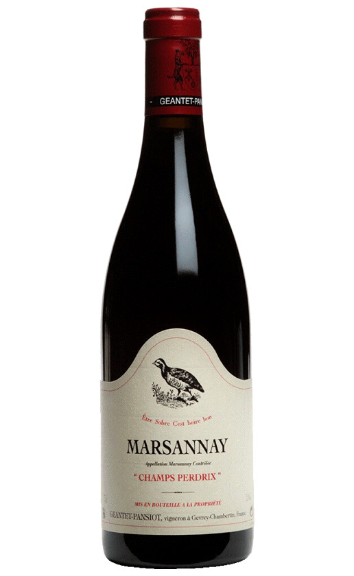 Вино Domaine Geantet-Pansiot Marsannay Champs Perdrix 2015