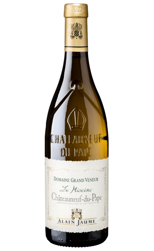 Вино Domaine Grand Veneur Le Miocene Blanc Chateauneuf-du-Pape 2017