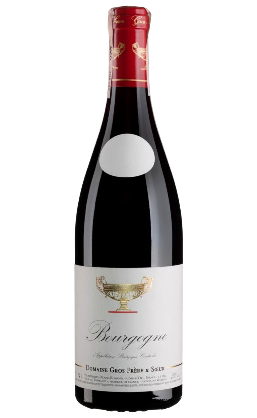 Вино Domaine Gros Frere et Soeur Bourgogne 2019