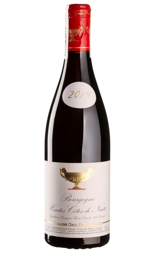 Вино Domaine Gros Frere et Soeur Bourgogne Hautes Cotes de Nuits 2019
