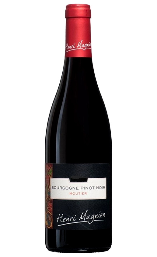 Wine Domaine Henri Magnien Bourgogne Pinot Noir Moutier 2017