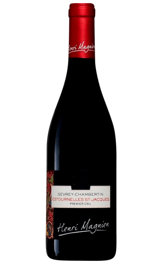 Wine Domaine Henri Magnien Gevrey Chambertin Premier Cru Estournelles Saint Jacques 2015