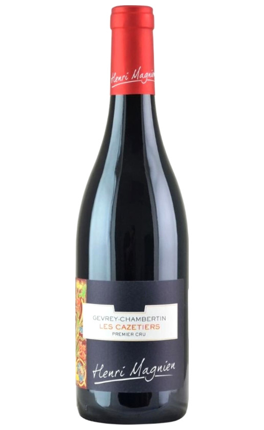 Wine Domaine Henri Magnien Gevrey Chambertin Premier Cru Les Cazetiers 2015