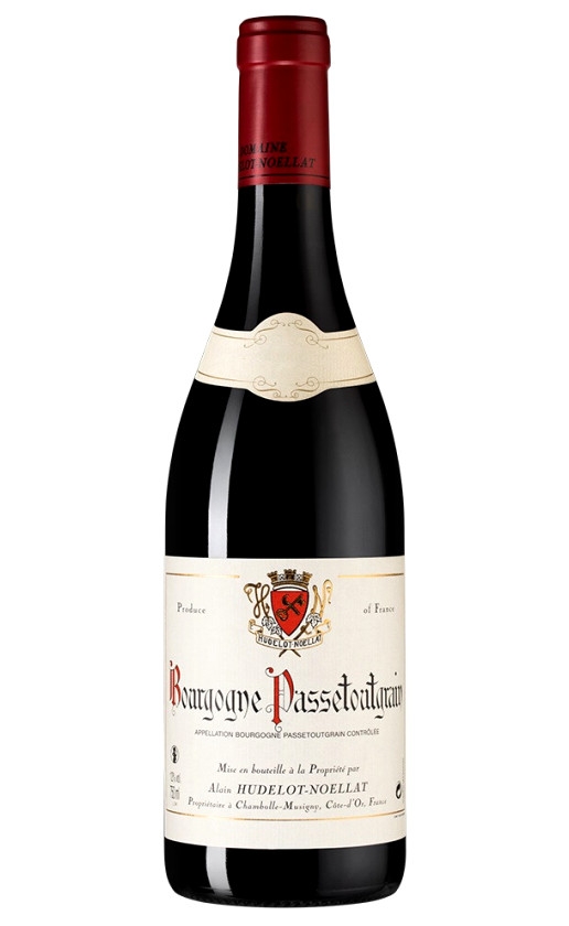 Wine Domaine Hudelot Noellat Bourgogne Passetoutgrain 2018