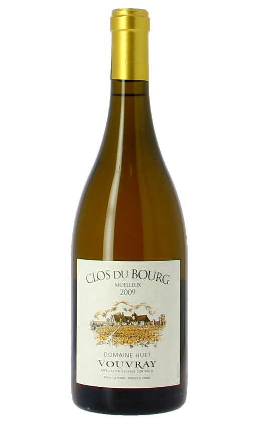 Wine Domaine Huet Clos Du Bourg Moelleux Vouvray 2009