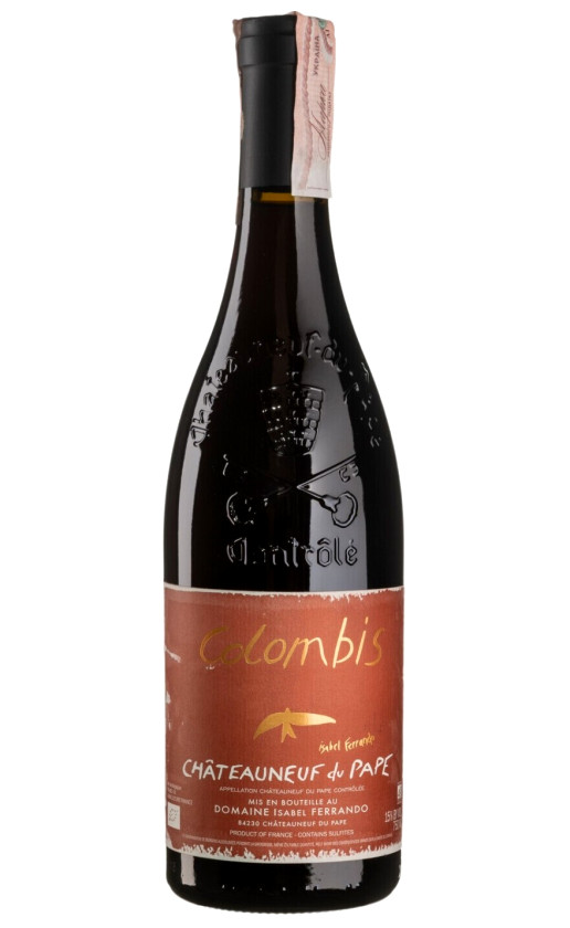 Wine Domaine Isabel Ferrando Colombis Chateauneuf Du Pape 2019