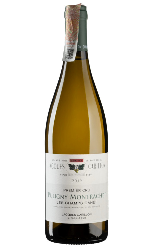 Вино Domaine Jacques Carillon Puligny-Montrachet Premier Cru Les Champs Canet 2019