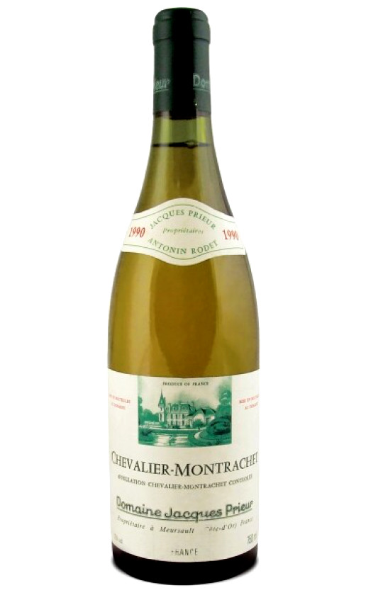 Wine Domaine Jacques Prieur Chevalier Montrachet Grand Cru 1990