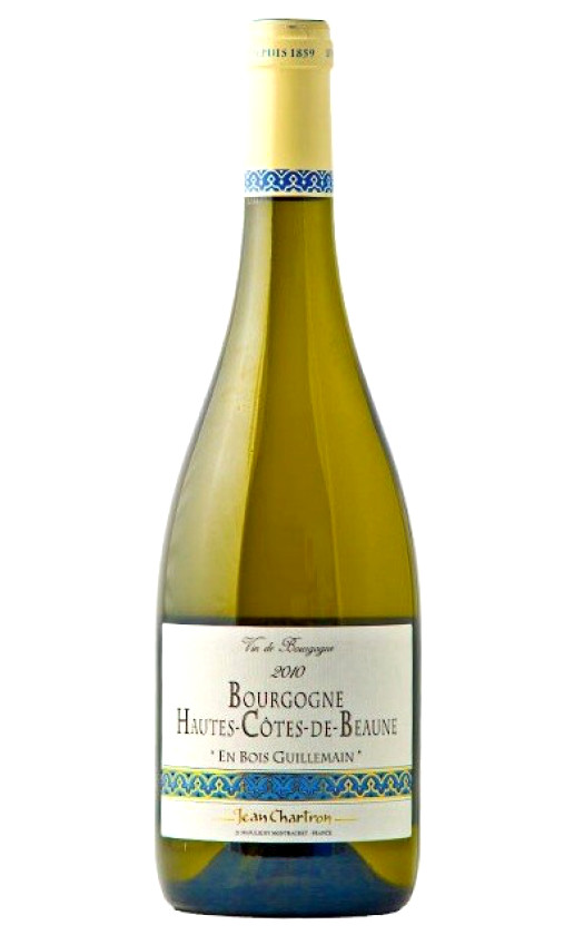 Wine Domaine Jean Chartron Bourgogne Hautes Cotes De Beaune En Bois Guillemain 2010