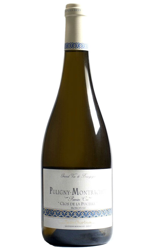 Вино Domaine Jean Chartron Puligny-Montrachet 1-er Cru Clos de la Pucelle Monopole 2018