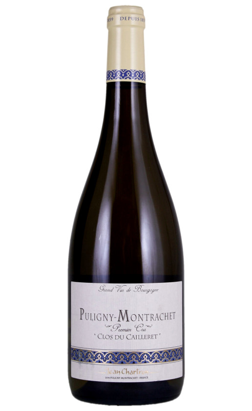 Вино Domaine Jean Chartron Puligny-Montrachet 1-er Cru Clos du Cailleret 2018