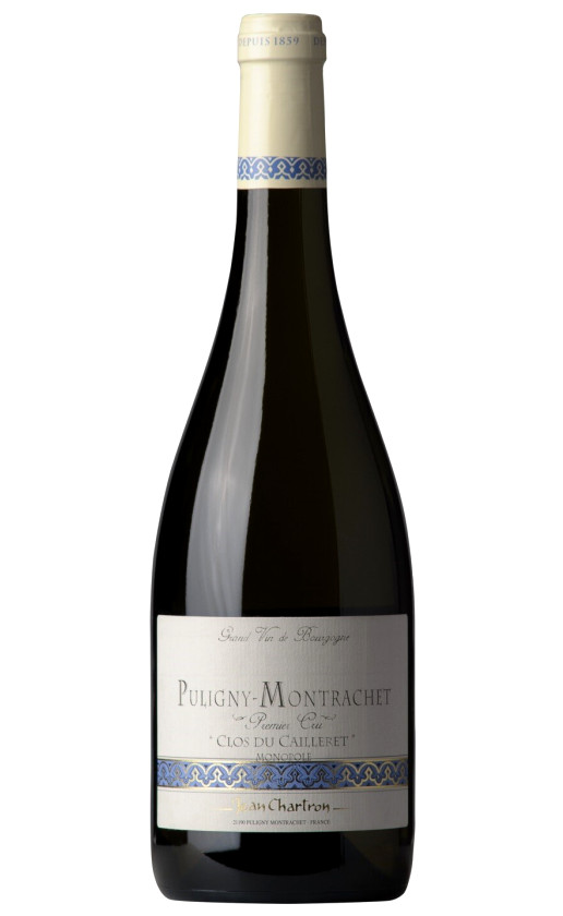 Вино Domaine Jean Chartron Puligny-Montrachet 1-er Cru Clos du Cailleret Monopole 2011